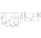 Granite sink SQF150 (3)
