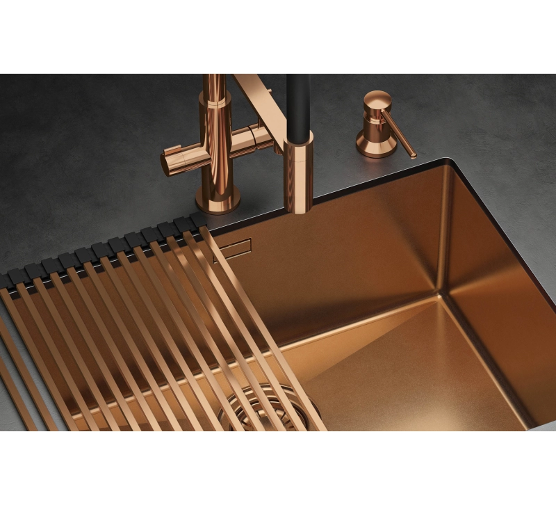 Stainless steel sink  NOVA100L (6)